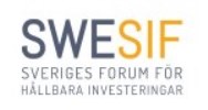 Sveriges Forum För Hållbara Investeringar (SWESIF) logo