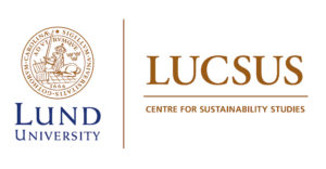 NEW Lund University Centre for Sustainability Studies (LUCSUS) logo